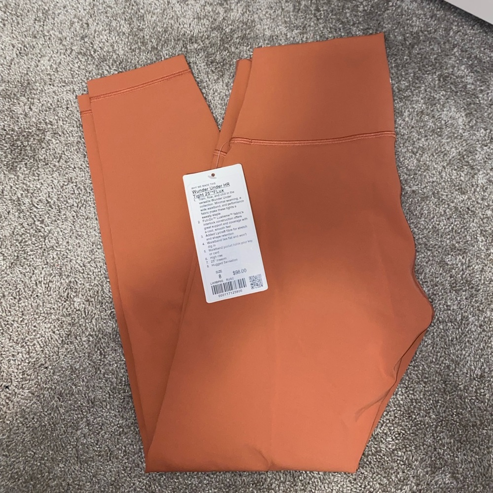 lululemon wunder under HR legging 25”